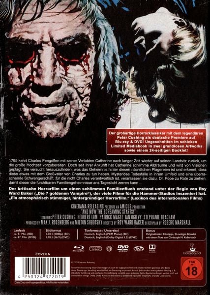 Produktbild: Embryo des B&ouml;sen - Cover A (Uncut Limited Mediabook, Blu-ray+DVD+24-seitiges Booklet)