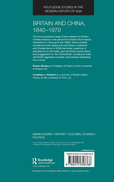 Produktbild: Britain and China, 1840-1970