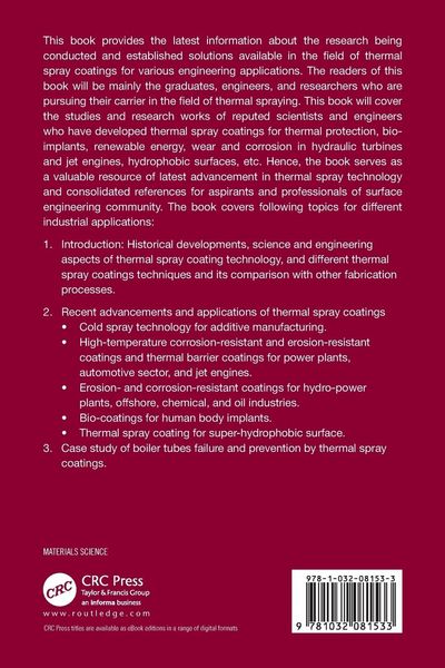 Produktbild: Thermal Spray Coatings