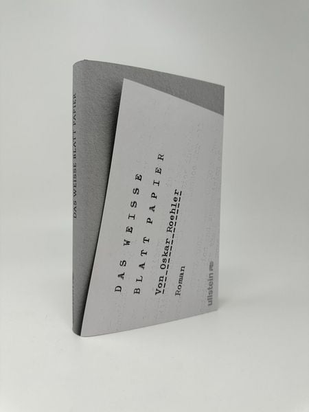Produktbild: Das wei&szlig;e Blatt Papier