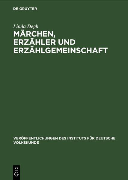 Produktbild: M&auml;rchen, Erz&auml;hler und Erz&auml;hlgemeinschaft