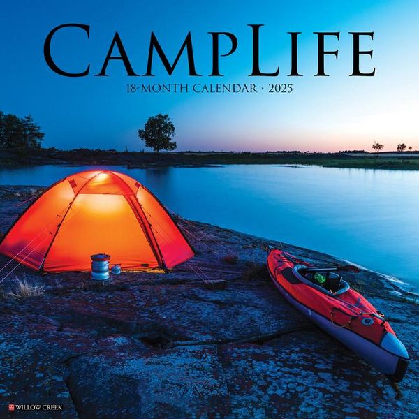 Produktbild: Willow Creek Press: Camplife 2026 Wall Calendar