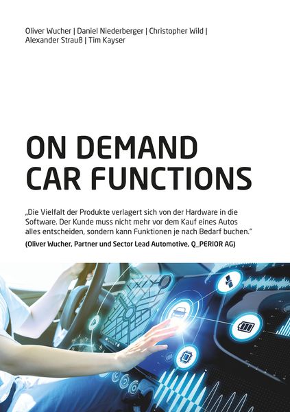 Produktbild: On Demand Car Functions (ODCF)