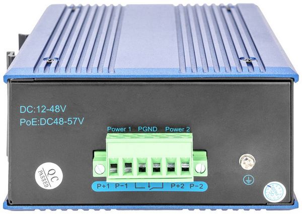 Produktbild: Digitus DN-650106 DN-650106 Industrial Ethernet Switch 8 Port 10 / 100 MBit/s