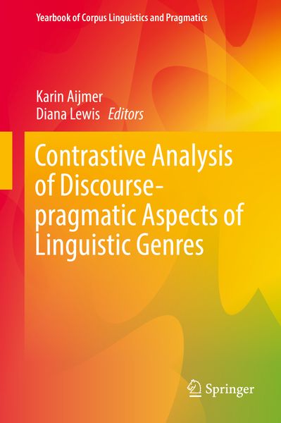 Produktbild: Contrastive Analysis of Discourse-pragmatic Aspects of Linguistic Genres
