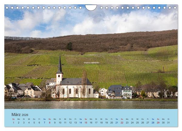 Produktbild: Moselansichten (Wandkalender 2026 DIN A4 quer), CALVENDO Monatskalender