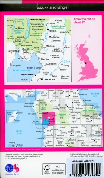 Produktbild: Kendal, Morecambe, Windermere & Lancaster