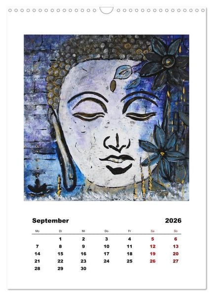 Produktbild: Buddha Relax (Wandkalender 2026 DIN A3 hoch), CALVENDO Monatskalender