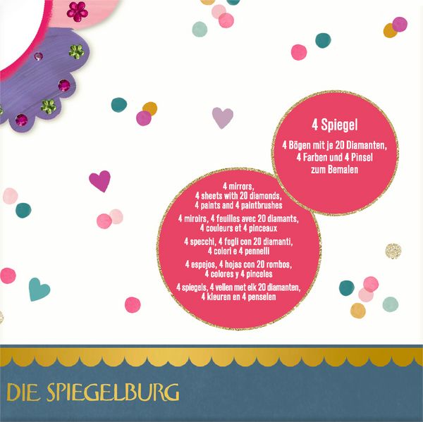 Produktbild: Handspiegel zum Selbstgestalten - Prinzessin Lillifee