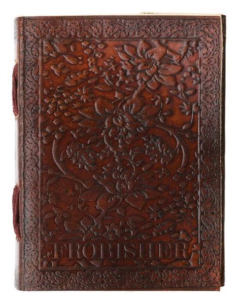 Produktbild: Floral Leather Journal Medium