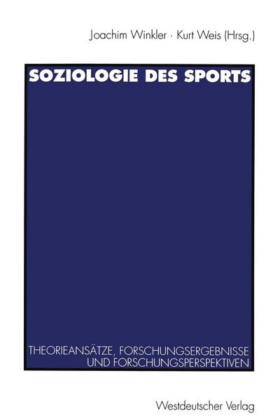 Produktbild: Soziologie des Sports