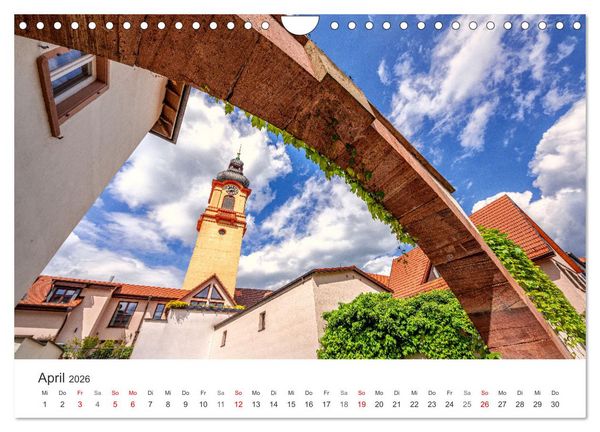 Produktbild: Schriesheim an der Bergstra&szlig;e - Impressionen aus Stadt und Natur (Wandkalender 2026 DIN A4 quer), CALVENDO Monatskalender