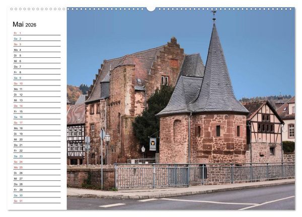 Produktbild: Herrliches Hessen - B&uuml;dingen (hochwertiger Premium Wandkalender 2026 DIN A2 quer), Kunstdruck in Hochglanz