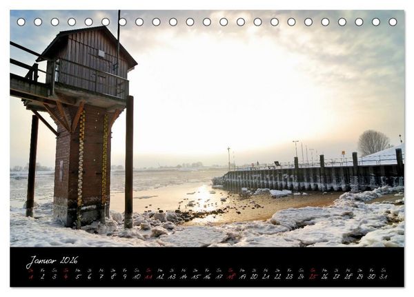 Produktbild: Vier- und Marschlande Hamburgs gr&uuml;ner S&uuml;dosten (Tischkalender 2026 DIN A5 quer), CALVENDO Monatskalender