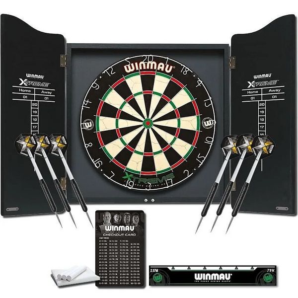 Produktbild: Winmau - Dartboard Set XTREME inkl. Cabinet