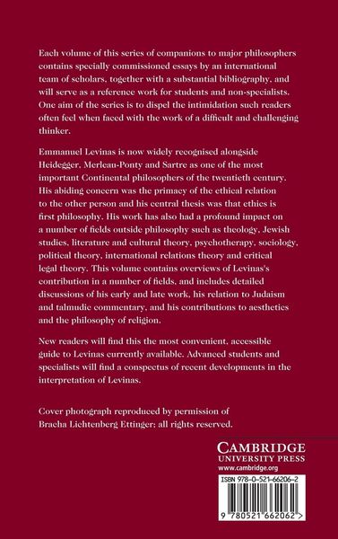 Produktbild: The Cambridge Companion to Levinas