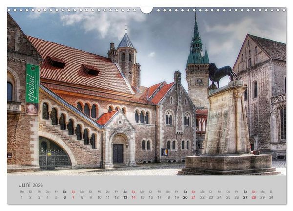 Produktbild: Braunschweig (Wandkalender 2026 DIN A3 quer), CALVENDO Monatskalender