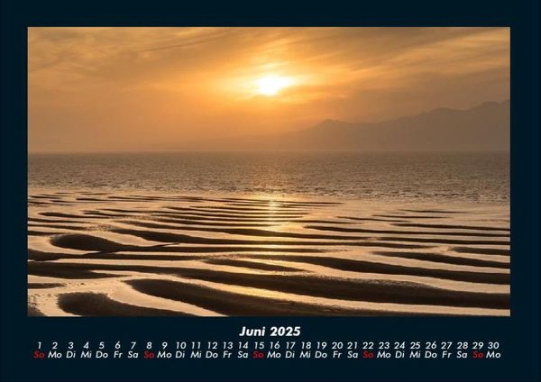 Produktbild: Sonnenuntergang 2025 Fotokalender DIN A4