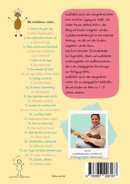 Produktbild: Musikalisch durch den Morgenkreis: Liederbuch mit CD
