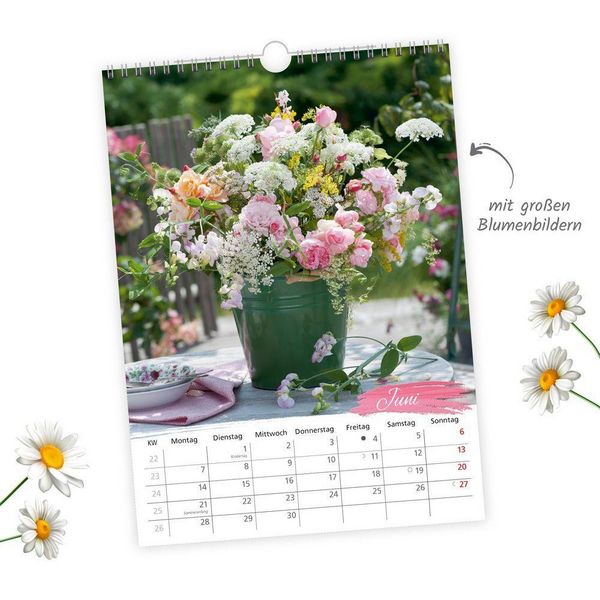 Produktbild: TR&Ouml;TSCH - Classickalender Blumenkalender 2027