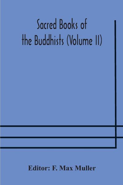 Produktbild: Sacred Books Of The Buddhists (Volume Ii)