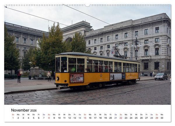 Produktbild: Stra&szlig;enbahnen in Europa (Wandkalender 2026 DIN A2 quer), CALVENDO Monatskalender