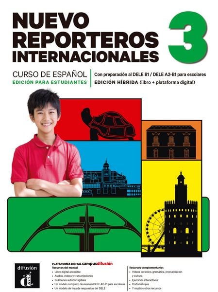 Produktbild: Nuevo Reporteros Internacionales 3 &mdash; Curso de Espa&ntilde;ol