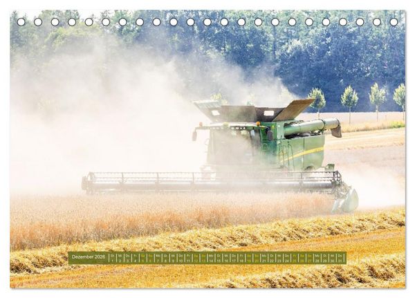 Produktbild: Giganten der Ernte (Tischkalender 2026 DIN A5 quer), CALVENDO Monatskalender