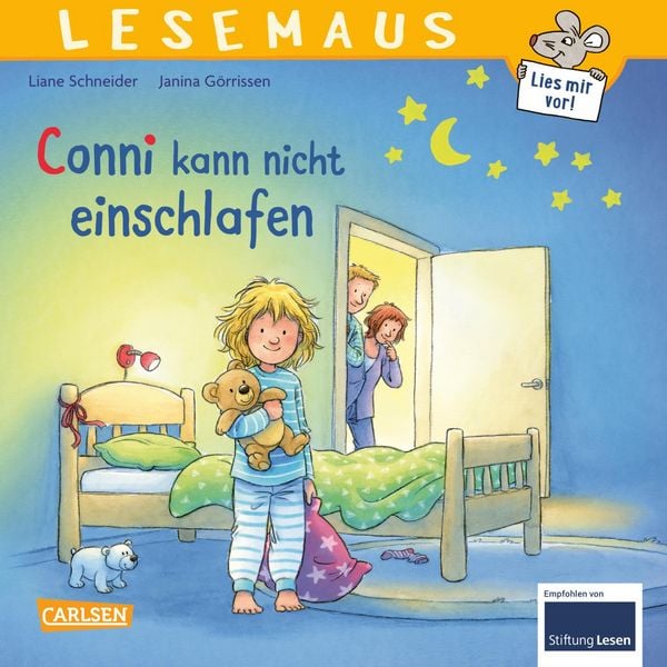 LESEMAUS 78: Conni kann nicht einschlafen, Taschenbuch von Liane Schneider, Carlsen, 978-3-551-08178-0