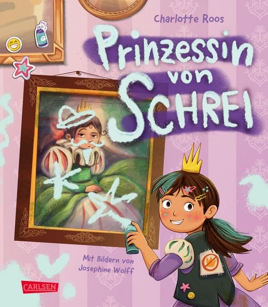 Prinzessin von Schrei, Gebundene Ausgabe von Charlotte Roos, Carlsen, 9783551522153