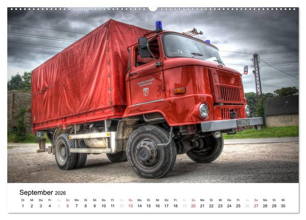 Produktbild: Feuerwehr im Bernburger Land (Wandkalender 2026 DIN A2 quer), CALVENDO Monatskalender