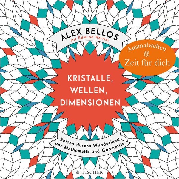 Produktbild: Kristalle, Wellen, Dimensionen &ndash; Eine phantastische Welt zum Ausmalen