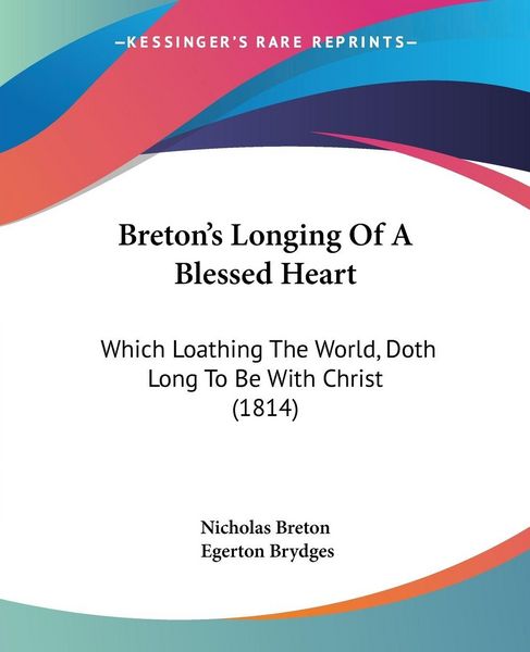 Produktbild: Breton's Longing Of A Blessed Heart