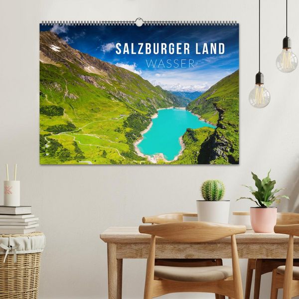 Produktbild: Salzburger Land. Wasser (Wandkalender 2026 DIN A2 quer), CALVENDO Monatskalender