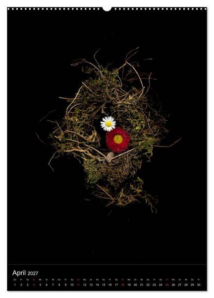 Produktbild: Blumen bei Nacht (hochwertiger Premium Wandkalender 2027 DIN A2 hoch), Kunstdruck in Hochglanz