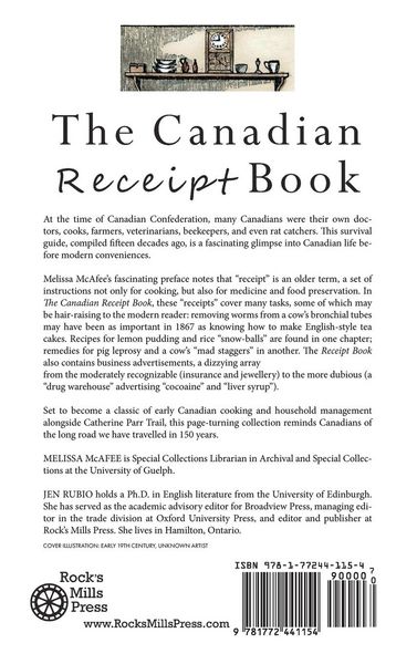 Produktbild: The Canadian Receipt Book