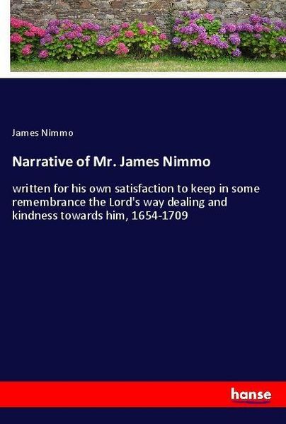 Produktbild: Narrative of Mr. James Nimmo
