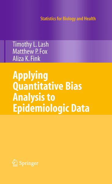 Produktbild: Applying Quantitative Bias Analysis to Epidemiologic Data
