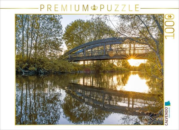 Produktbild: CALVENDO Puzzle Ratheimer Br&uuml;cke | 1000 Teile Lege-Gr&ouml;&szlig;e 64x48cm Foto-Puzzle f&uuml;r gl&uuml;ckliche Stunden