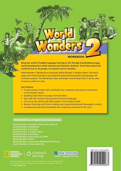 Produktbild: World Wonders 2 - Workbook