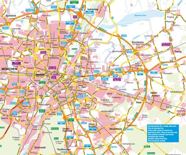 Produktbild: München Gesamtplan 1 : 22 500