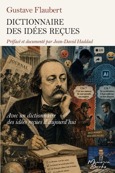 Produktbild: Un livre double: Le Dictionnaire des id&eacute;es re&ccedil;ues de Flaubert et un dossier explosif !