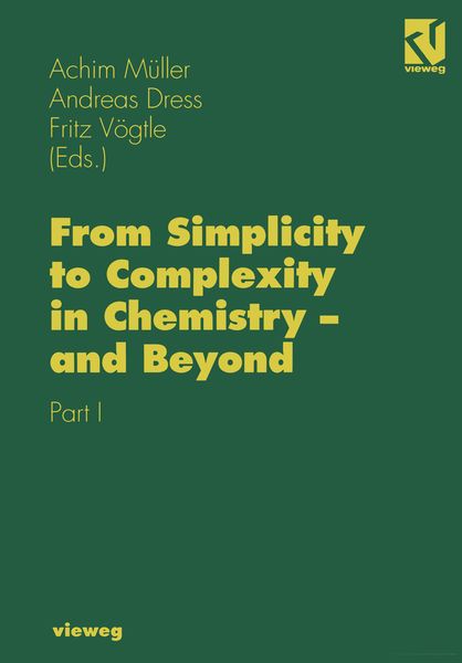 Produktbild: From Simplicity to Complexity in Chemistry &mdash; and Beyond