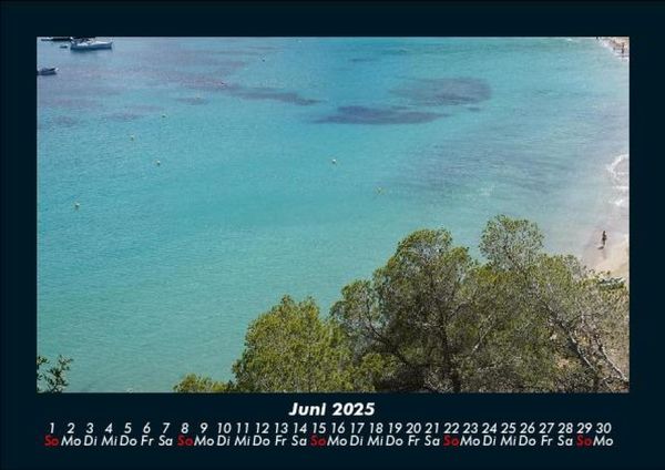 Produktbild: Die sch&ouml;nsten Meereslandschaften 2025 Fotokalender DIN A5