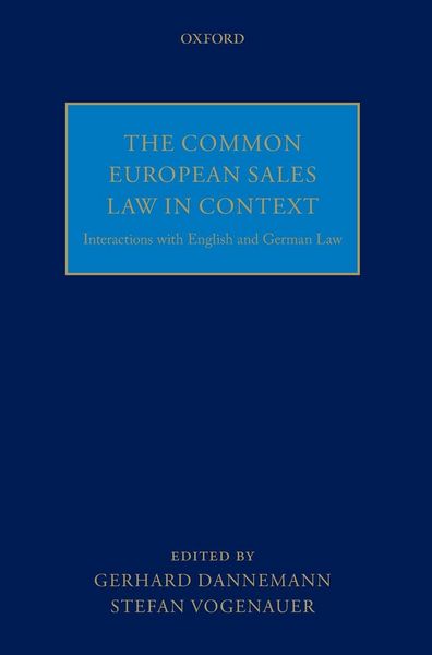 Produktbild: Common European Sales Law in Context C