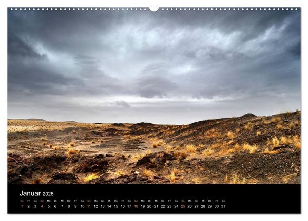Produktbild: Namibia: Ein Traum von sanftem Licht und unendlicher Weite (hochwertiger Premium Wandkalender 2026 DIN A2 quer), Kunstdruck in Hochglanz
