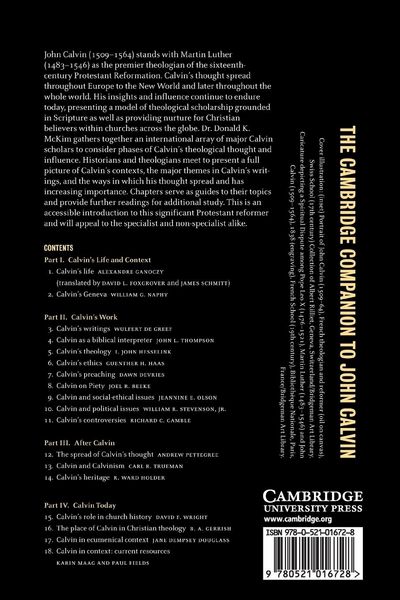 Produktbild: The Cambridge Companion to John Calvin