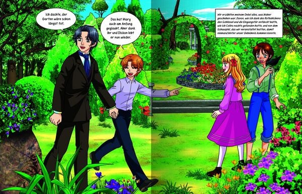 Produktbild: MANHWA &ndash; Klassiker f&uuml;r Kids &ndash; Der geheime Garten