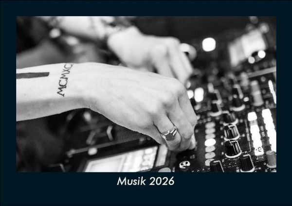 Musik 2026 Fotokalender DIN A5, DIN A5 von Tobias Becker, Vero Kalender, 9783695402991