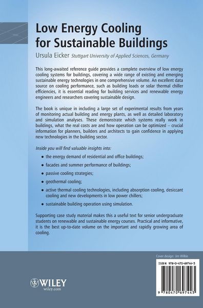 Produktbild: Low Energy Cooling for Sustain